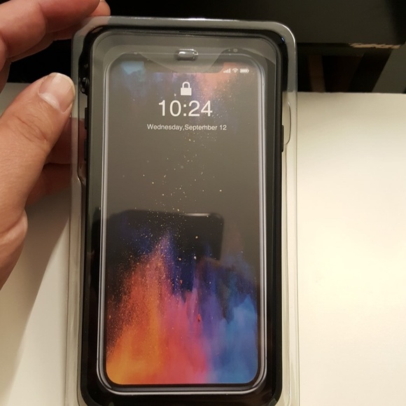 case waterproof for iphone xs max 6.5" black new - Picture 2 of 8